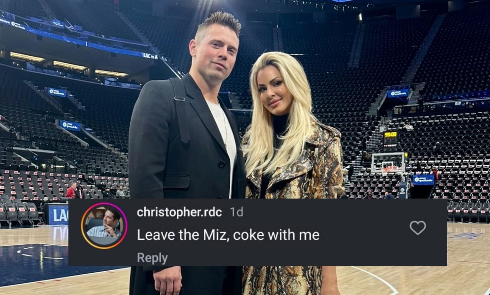 WWE फैन की अनोखी डिमांड (Photo: Maryse Instagram)